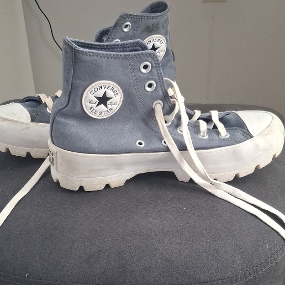 Converse Shoes - Converse Gray High-Top Sneakers